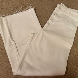 Zara white wide leg jeans size 8us 40eur
